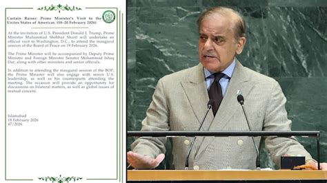 Pakistan’s ‘Americas’ typo, ‘condom’ gaffe on Sharif’s US visit goes viral