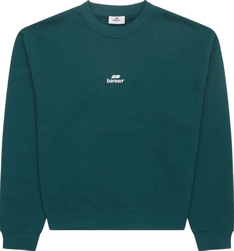 Bareen Logo Oversize Crewneck | DEEP GREEN | Bareen | €107