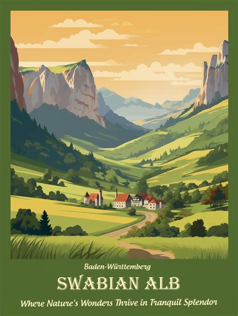 Buy Germany, Swabian Alb | Poster | Wall Art | Home Decor | Online in ...