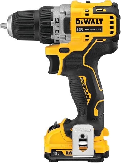 DEWALT DCD701F2 xtreme 12V MAX Cordless Drill/Driver Kit, 3/8-Inch, Sp ...
