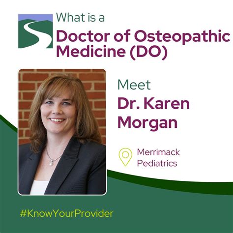 Hello. I am Karen Morgan, DO! I am a pediatrician at Merrimack Pediatrics. In my pediatric ...