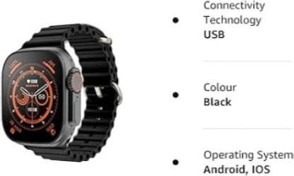 Onikuma T800 Ultra Smart Watch Series 8 ORANGE522 Smartwatch Price in ...