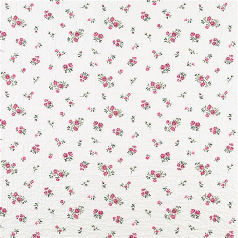 Seersucker off white w. small flowers | Seersucker bedruckt | Stoff&Stil.de