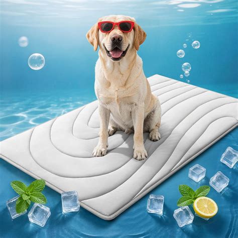 Amazon.com : Babygreat Cooling Mat for Dogs, 59" x 40" Self-Cooling Dog ...