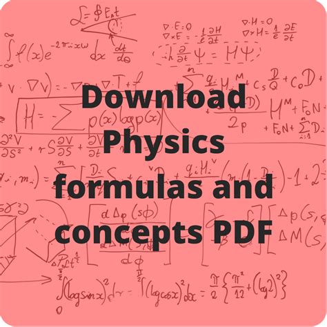 Physics Formula Pdf For Neet Edexcel Unit 2 Revision Notes