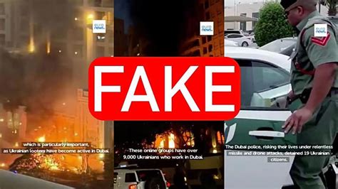 Fake Euronews reports used to spread disinformation about Middle East war
