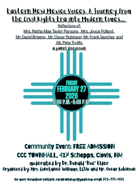 A Journey from the Civil Rights Era into Modern Times -, Clovis ...