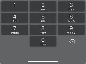 Numeric Keypad With Letters - All For One