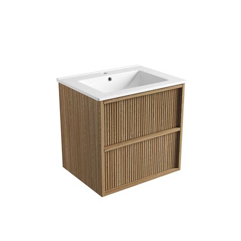 Aulic Venetta Flutted Wall Hung Vanity – Tuck Plumbing Fixtures