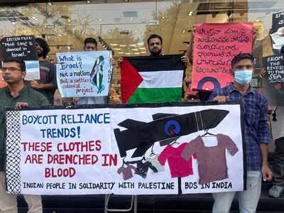 Pro-Palestine protest held in Secunderabad against Ambani's ties with ...