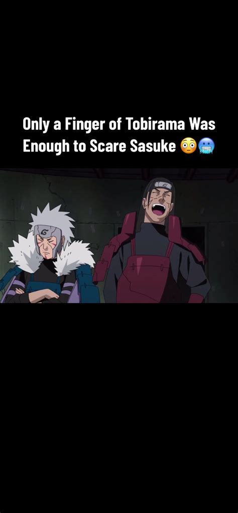 Terrifying Moment: Tobirama's Finger Strikes Fear! | TikTok