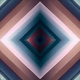 Create an image of a geometric object that displays perfect symmetry in both form and color.. Image 1 of 4