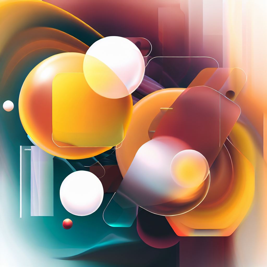 Create an abstract and visually stunning work plan template