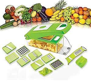 Buy DICESIX 12 in 1 Multi-Purpose Vegetable and Fruit Chopper, Online ...