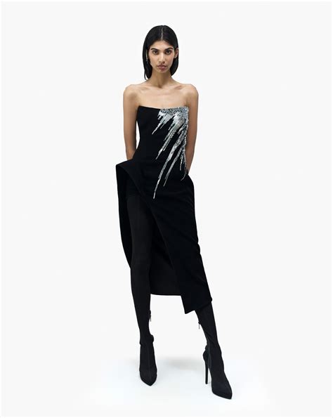 The Meteoric Molded Midi Dress – Gaurav Gupta Official
