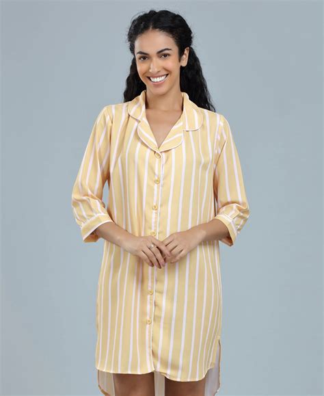 Stripes Night Shirt – Velure
