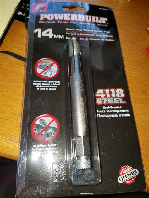 Spark Plug Cross Threaded Repair 的图像结果