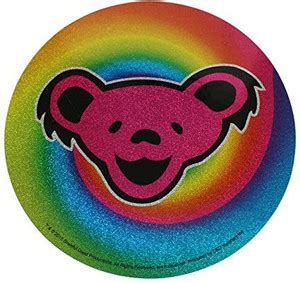 C&D Visionary Grateful Dead Bear Swirl Glitter Sticker - Grateful Dead ...