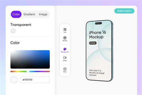 Free iPhone 16 Mockup Generator | Pacdora