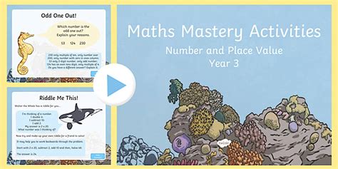 Maths Mastery Activities Grade 3 PowerPoint