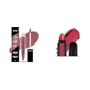 Buy RENEE Stay With Me Matte Liquid Lipstick - Desire for Brown, 5ml ...