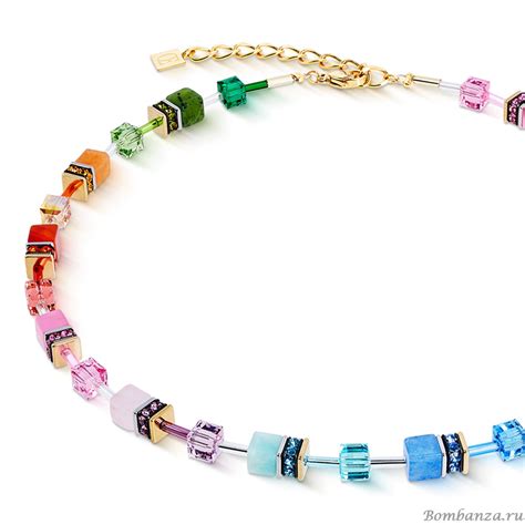 Колье Coeur de Lion, Multicolour Rainbow, 4905/10-1520 | Элитная ...