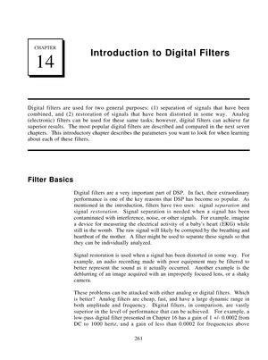 Filter comparison - Study material - 343 CHAPTER 21 Filter Comparison ...