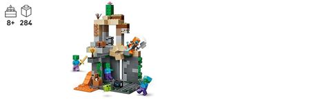 LEGO Minecraft Zombie Dungeon - Pretend Play Building Toy - Kids ...
