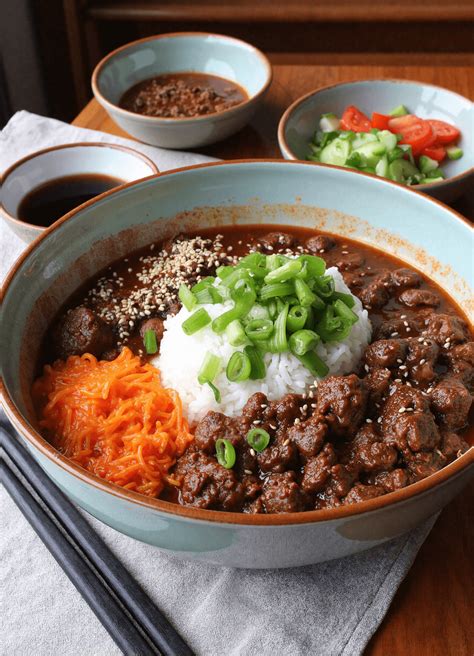 Korean Ground Beef Bowl | Quick & Easy Weeknight Favorite - Comfort ...