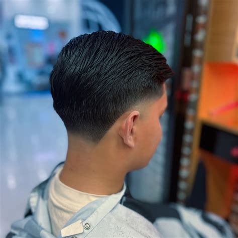 Slick Back Low Fade