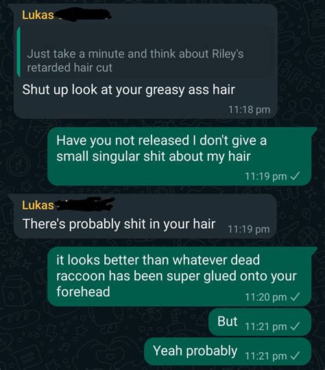 Hair Insult Exchange - Memes - Worst Jokes Ever