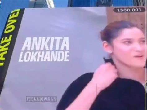 ‘Bigg Boss 17’: Ankita Lokhande Debuts On Times Square Billboard, Isha ...