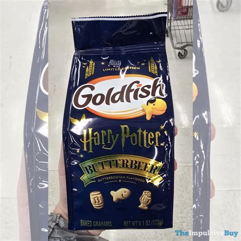 SPOTTED: Limited Edition Harry Potter Butterbeer Goldfish