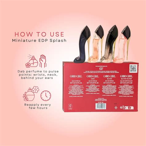 CarolinaHerrera Carolina Herrera Good Girl Perfume for Women 4 Pc India ...