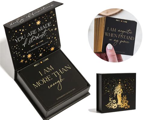 Buy AFFIRMATION CARDS FOR WOMEN - 50 Positive Affirmations Cards. Self ...