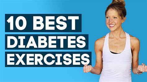 Diabetes Workout: 10 exercises to Lower Blood Sugar Exercise Routine