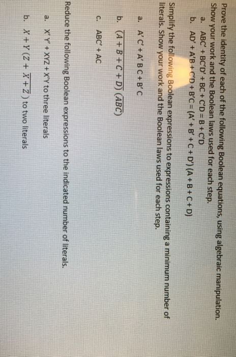 Image result for Examples of Identity in Boolean Expression