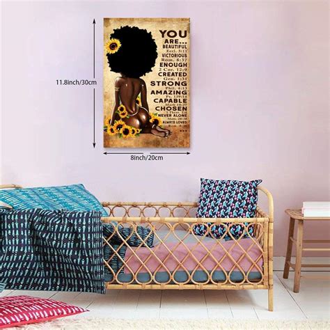 HANKCLES African American Canvas Art Wall Art Black India | Ubuy