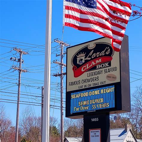 LORD'S CLAM BOX, Sanford - Menu, Prices & Restaurant Reviews - Tripadvisor
