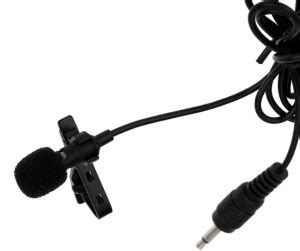 GUGGU BBA_573O_ Collar Mic 3.5mm Clip Microphone For Youtube|Compatible ...