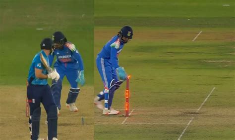 Washington Sundar cleverly outfoxes Liam Livingstone with a wide during ...