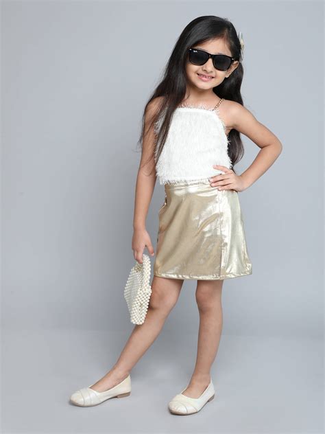 Buy Crop Sets and Suits For Girls Online – taffykids