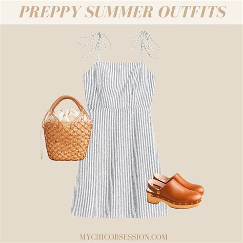 11 Ways to Style Cute Preppy Summer Outfits - MY CHIC OBSESSION