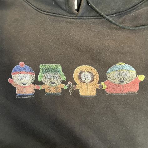 Sun Faded South Park Hoodie Brown Earthtones... - Depop