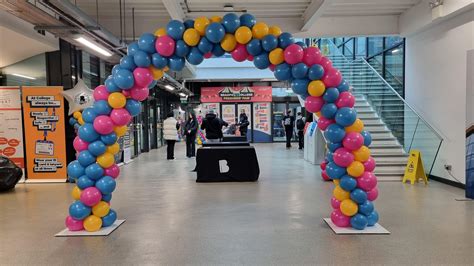 Indoor balloon Arch