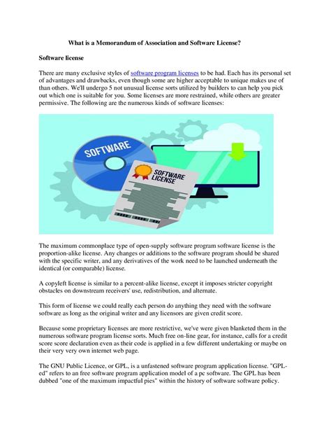 Image result for Software-Licensing Examples