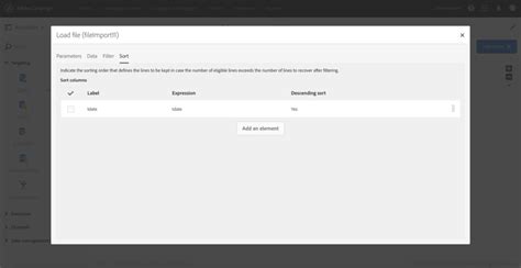 Enriching profile data with data contained in a file | Adobe Campaign