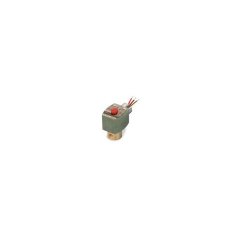 Asco Solenoid Valve, 2-Way, Normally Closed, 1/8 in Pipe Size, Direct ...