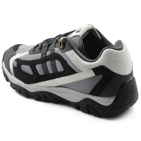Buy Leap7x Light Grey Sports Lacing Running Shoes For Men EAST-1 By Liberty