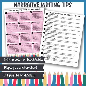 Image result for Narrative Writing Tips